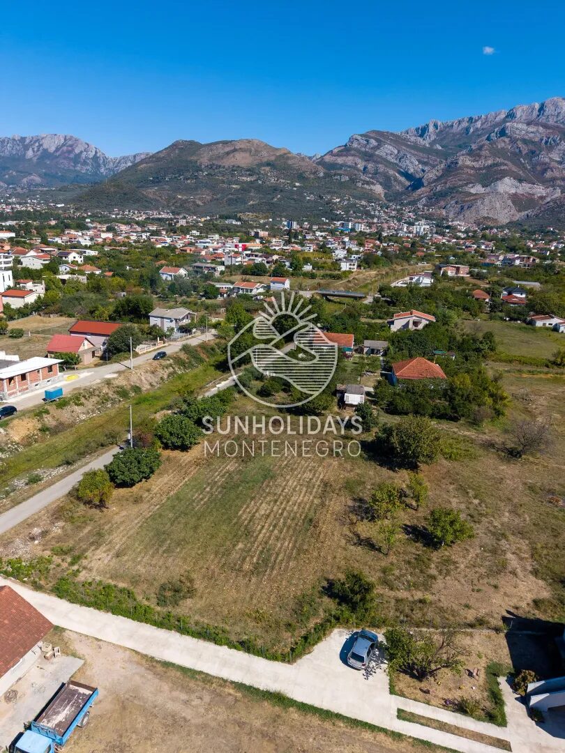 Urbanized 1,000 m² Building Plot – Polje, Bar – SunHolidays Montenegro