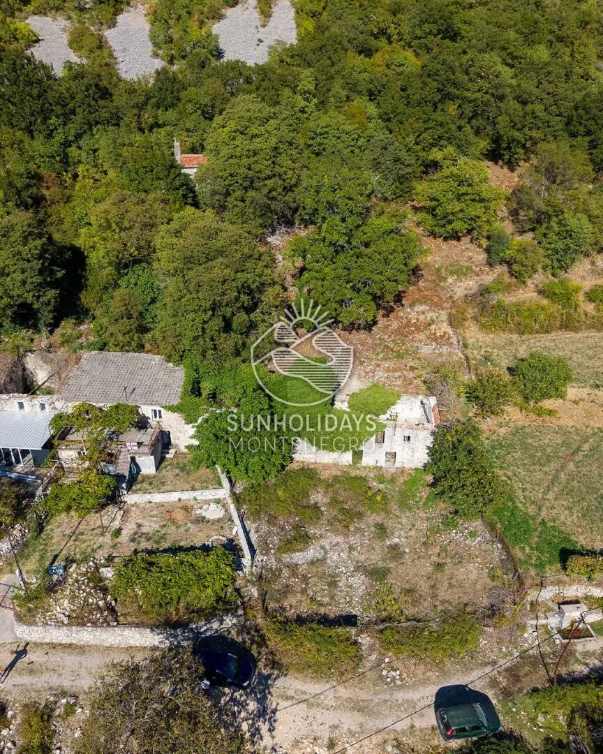 Land with Sea View, Spring Water and an Old Ruin – Tudjemili, Bar – SunHolidays Montenegro