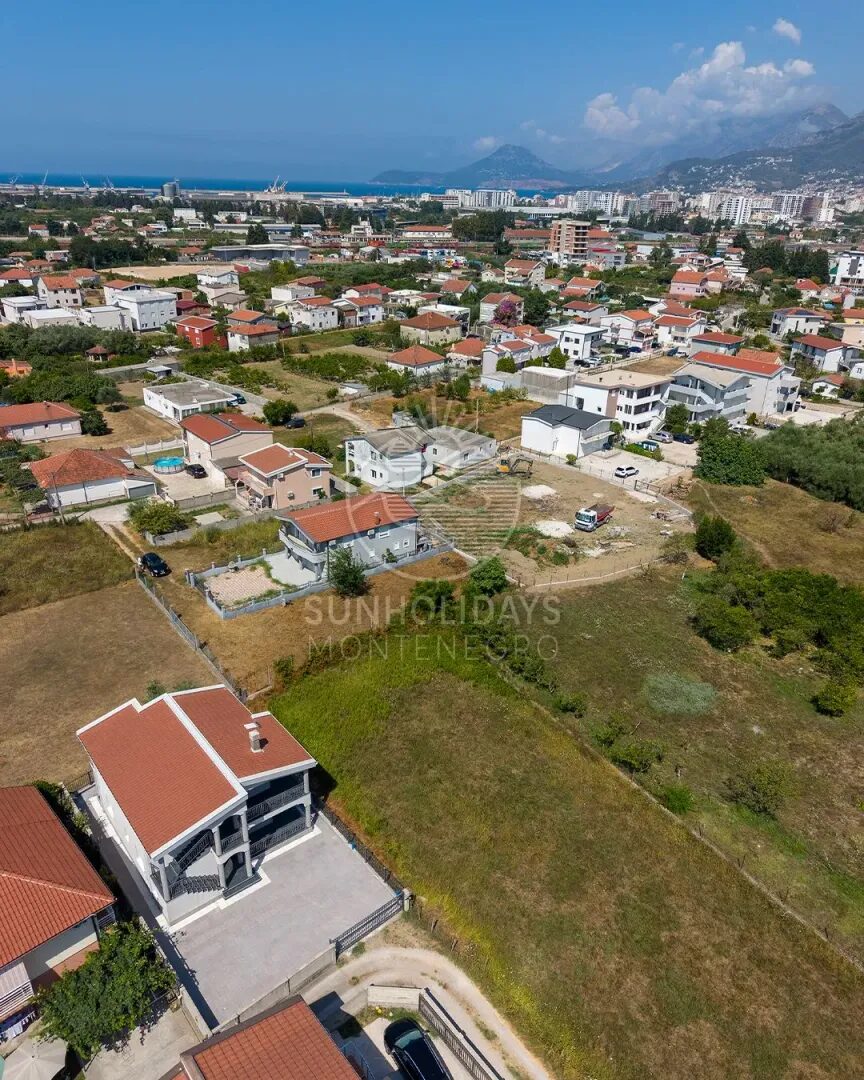 Urbanized 350 m² Building Plot – Polje, Bar – SunHolidays Montenegro