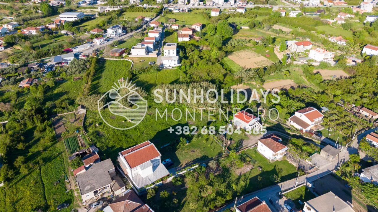 Urbanized 3,164 m² Land near the Main Road – Polje, Bar – SunHolidays Montenegro