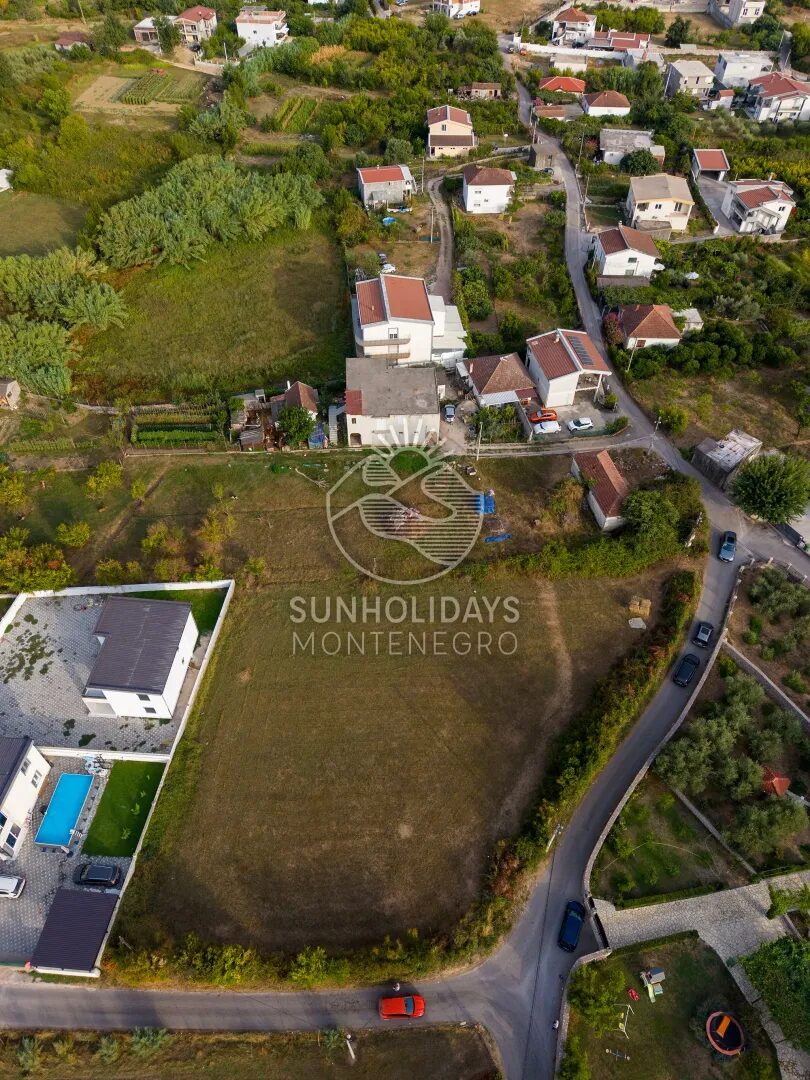 Urbanized 2,295 m² Building Plot with Two-Side Road Access – Polje, Bar – SunHolidays Montenegro