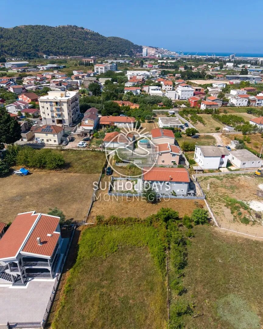 Urbanized 350 m² Building Plot – Polje, Bar – SunHolidays Montenegro