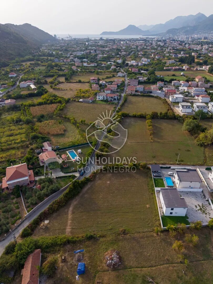 Urbanized 2,295 m² Building Plot with Two-Side Road Access – Polje, Bar – SunHolidays Montenegro