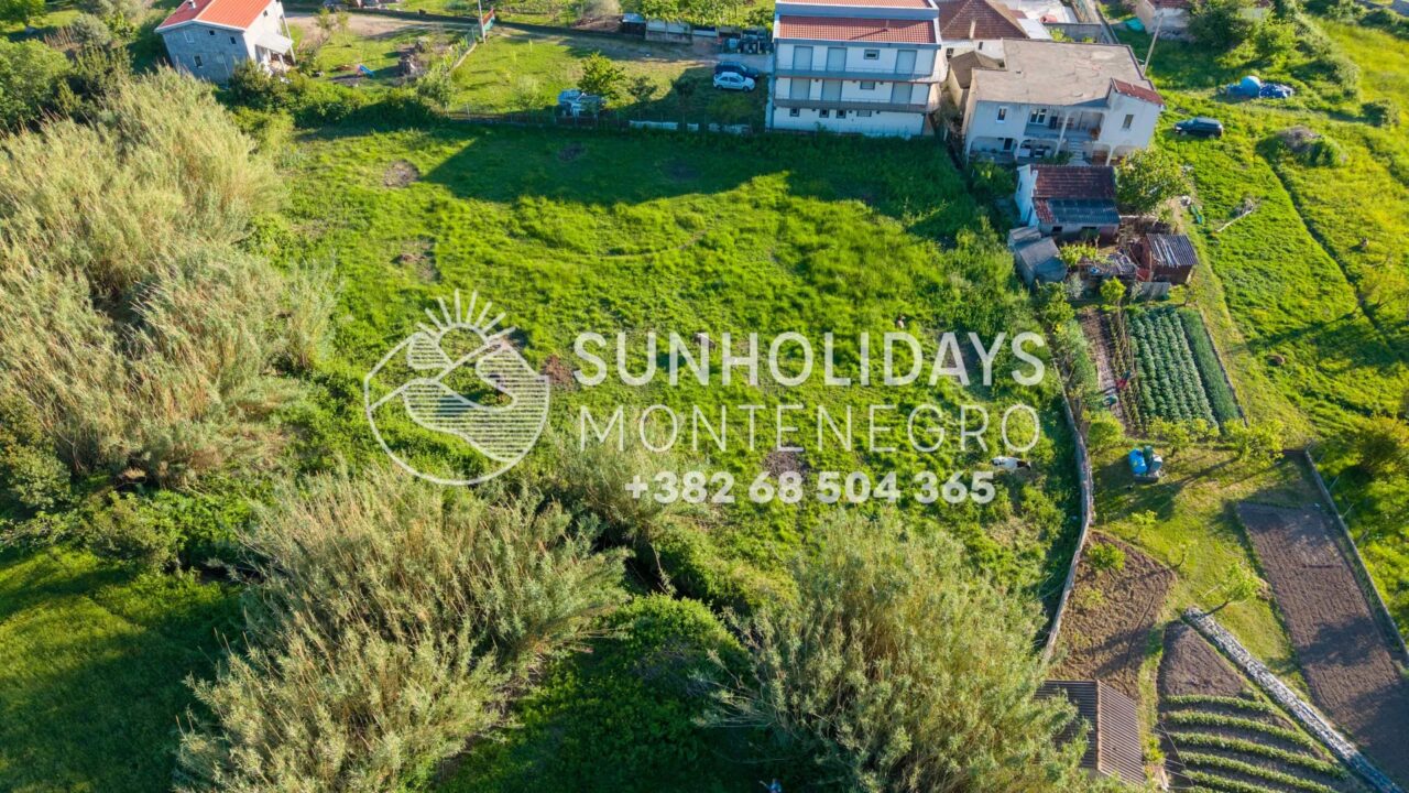 Urbanized 3,164 m² Land near the Main Road – Polje, Bar – SunHolidays Montenegro