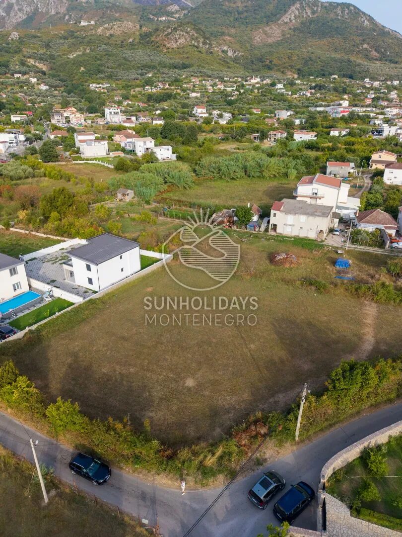 Urbanized 2,295 m² Building Plot with Two-Side Road Access – Polje, Bar – SunHolidays Montenegro