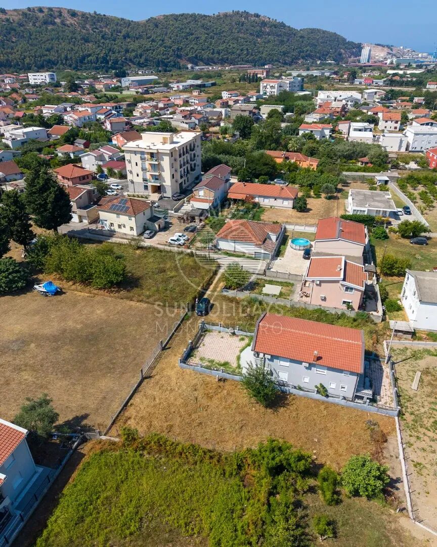 Urbanized 350 m² Building Plot – Polje, Bar – SunHolidays Montenegro