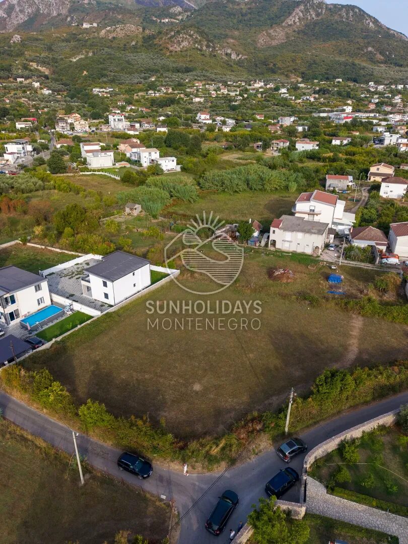 Urbanized 2,295 m² Building Plot with Two-Side Road Access – Polje, Bar – SunHolidays Montenegro