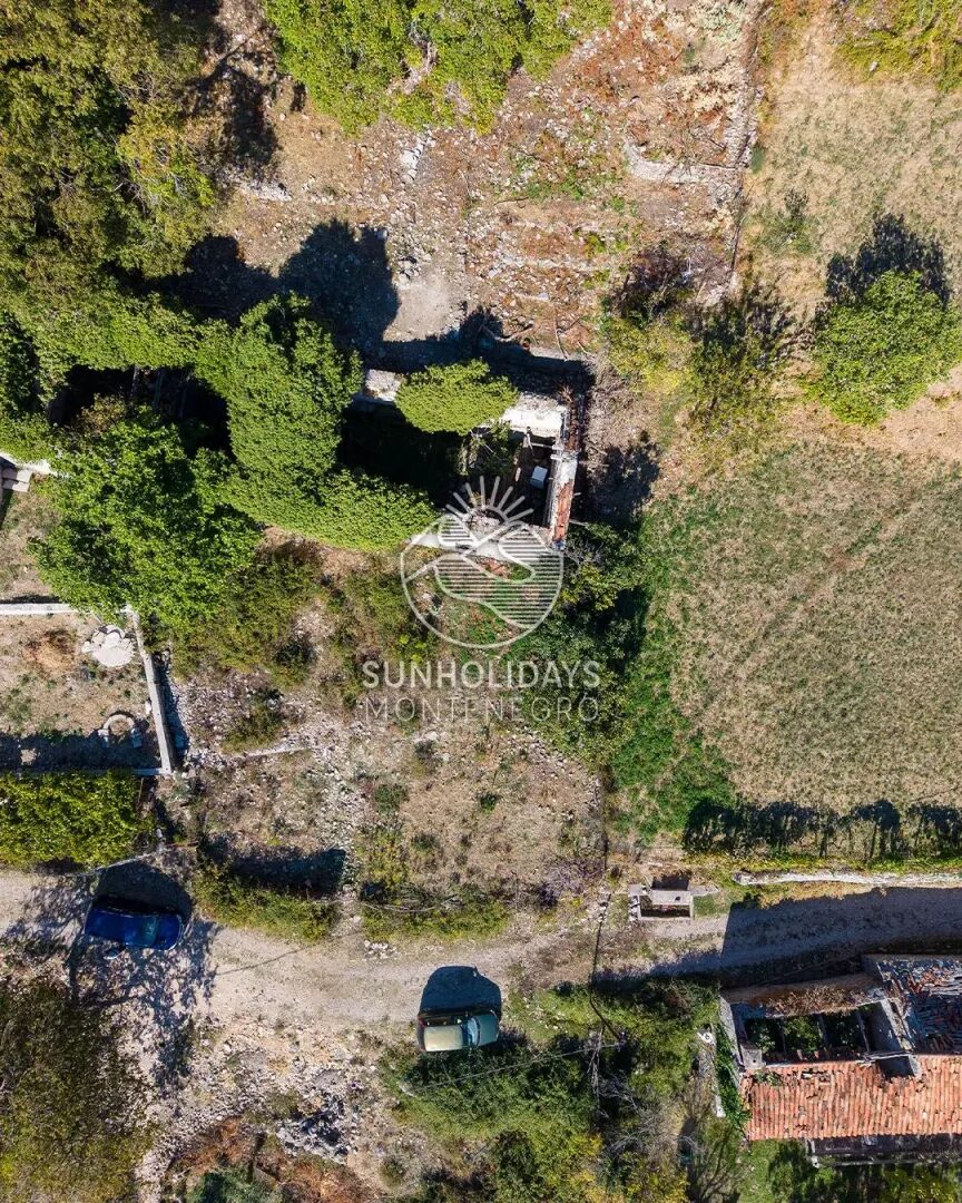 Land with Sea View, Spring Water and an Old Ruin – Tudjemili, Bar – SunHolidays Montenegro