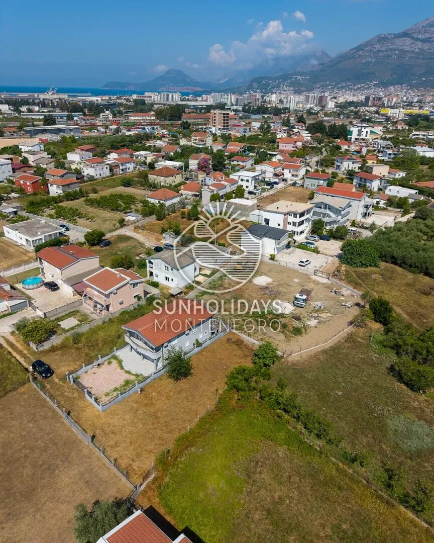 Urbanized 350 m² Building Plot – Polje, Bar – SunHolidays Montenegro