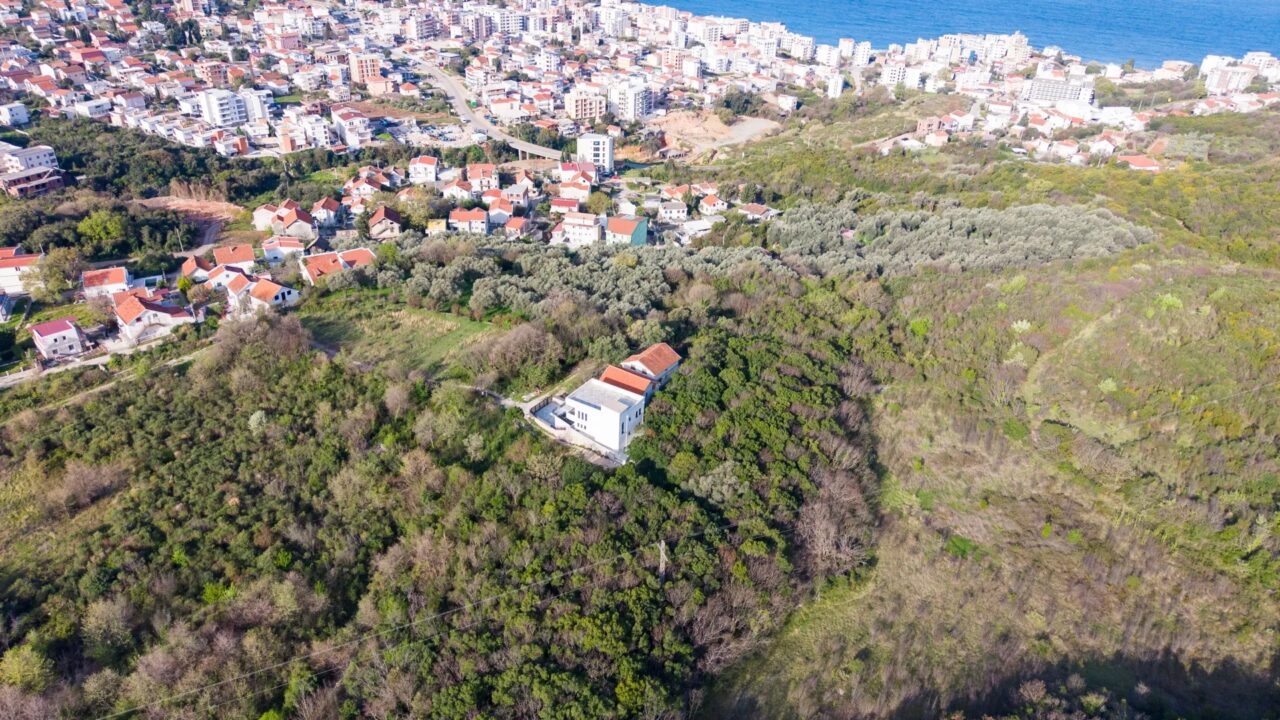 Urbanized Plots with Sea View near Veliki Pijesak – Pecurice, Bar – SunHolidays Montenegro