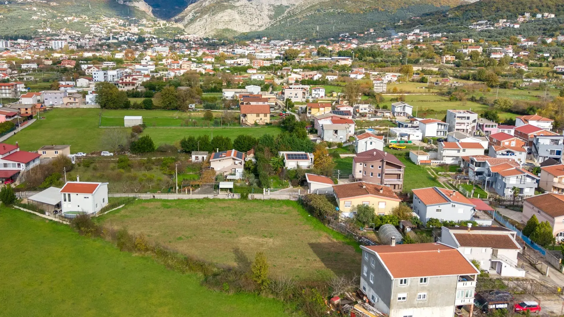 Urbanistic Building Plots from 800 m² – Polje, Bar – SunHolidays Montenegro