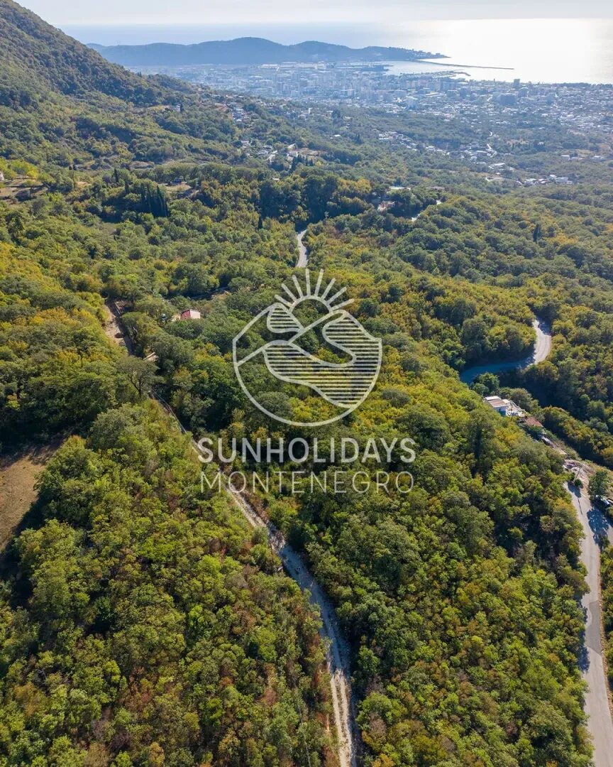 4,000 m² Land with City and Sea Views – Sustas, above Bar – SunHolidays Montenegro
