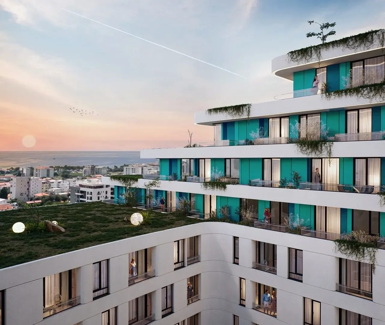 New Three-Bedroom Apartment with 3 Terraces in the Sapphireall Complex – Ilino, Bar – SunHolidays Montenegro