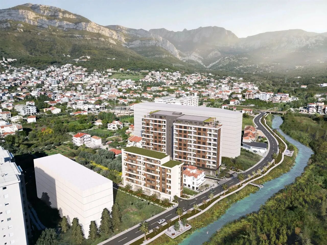 New One-Bedroom Apartment on the 4th Floor in the Rijeka 2 Complex – Ilino, Bar – SunHolidays Montenegro