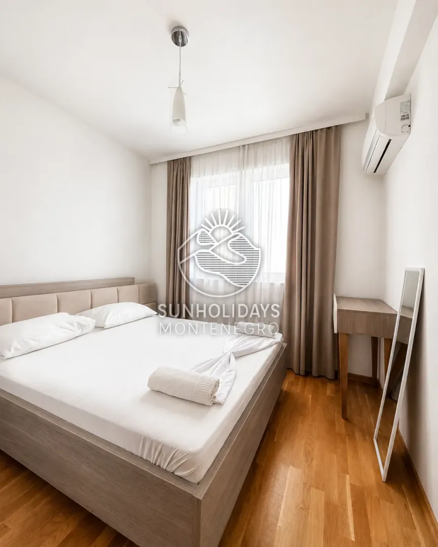 New Furnished One-Bedroom Apartment in a Complex with Pool – Ulcinj – SunHolidays Montenegro